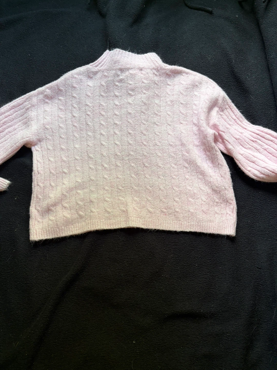 Jessica Simpson Pink Cable Knit Sweater - XS - photo 3