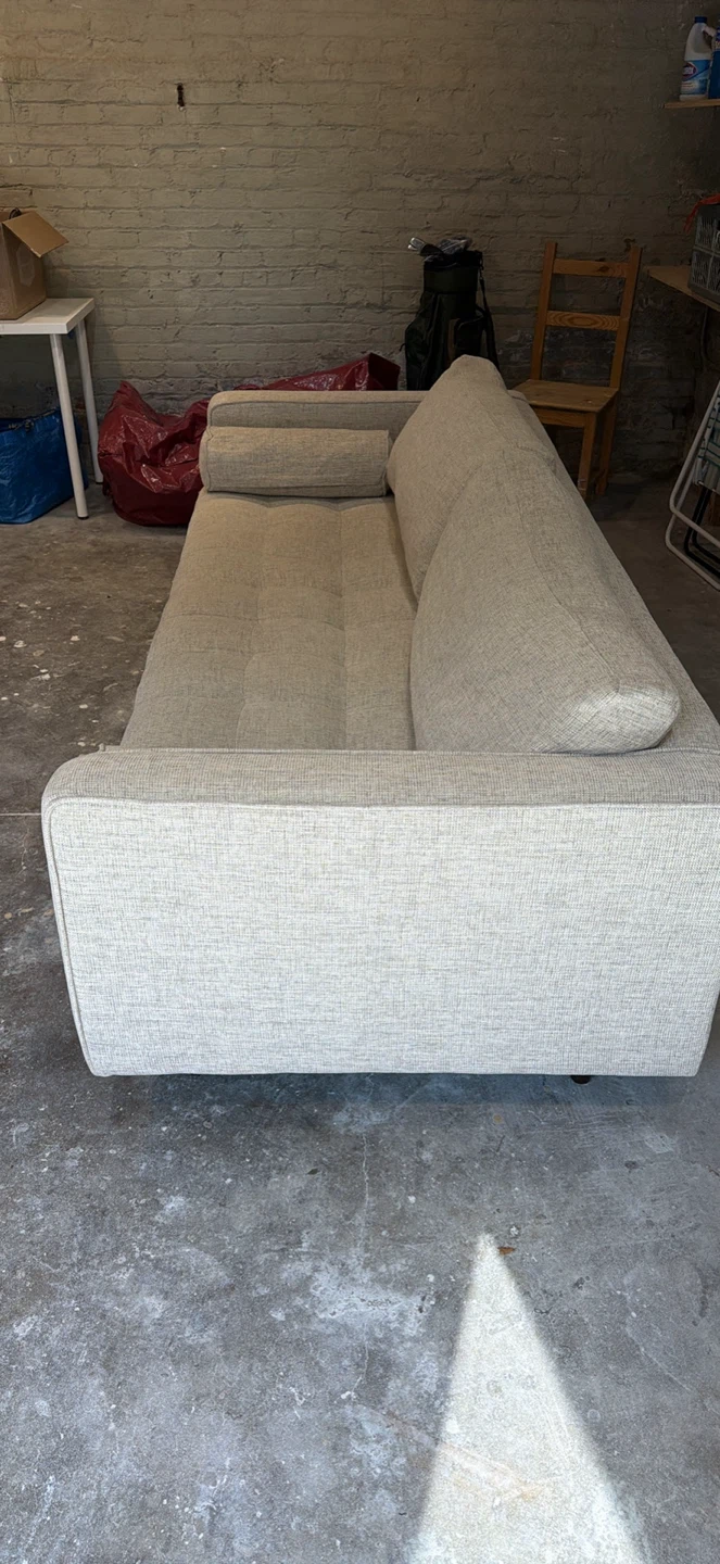 Article Couch: Sven Birch Ivory Collection — Light Gray - photo 3