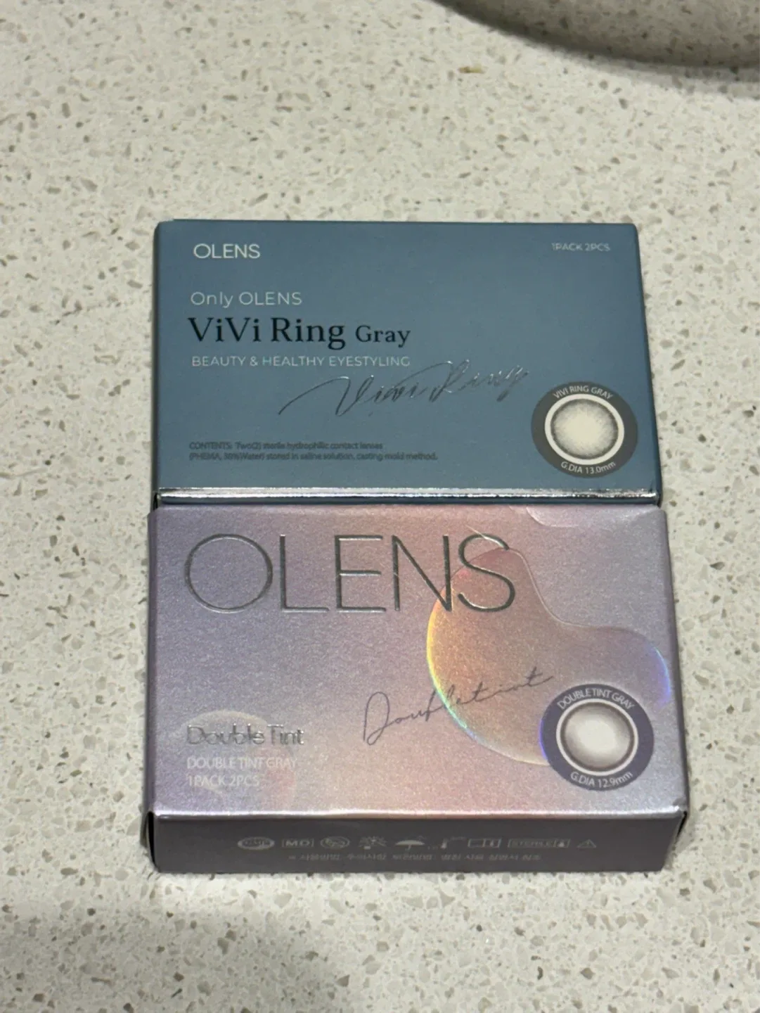 OLENS ViVi Ring Gray Contact Lenses