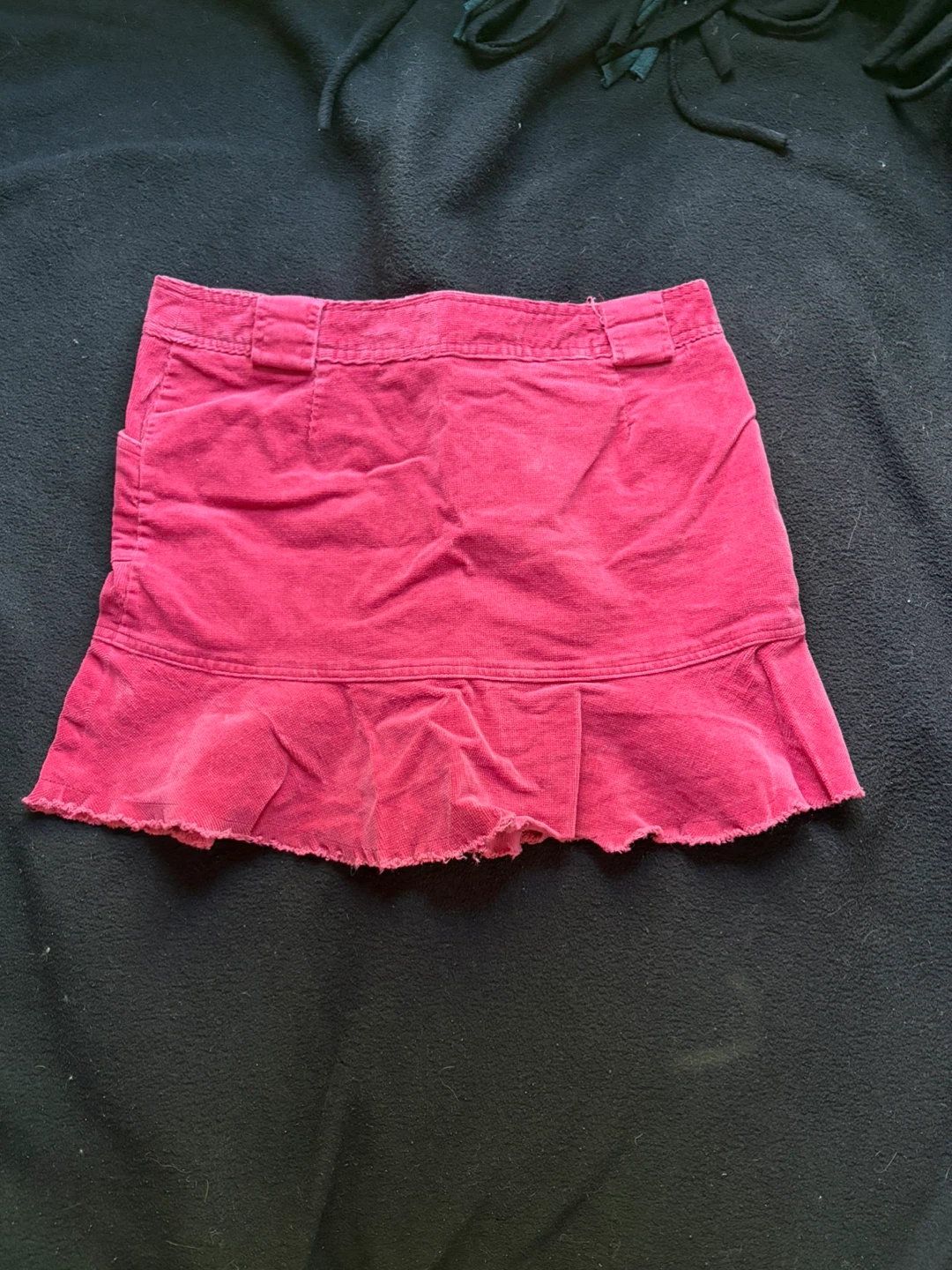 STAR CITY Pink Corduroy Ruffle Skirt - Size 7 - photo 3
