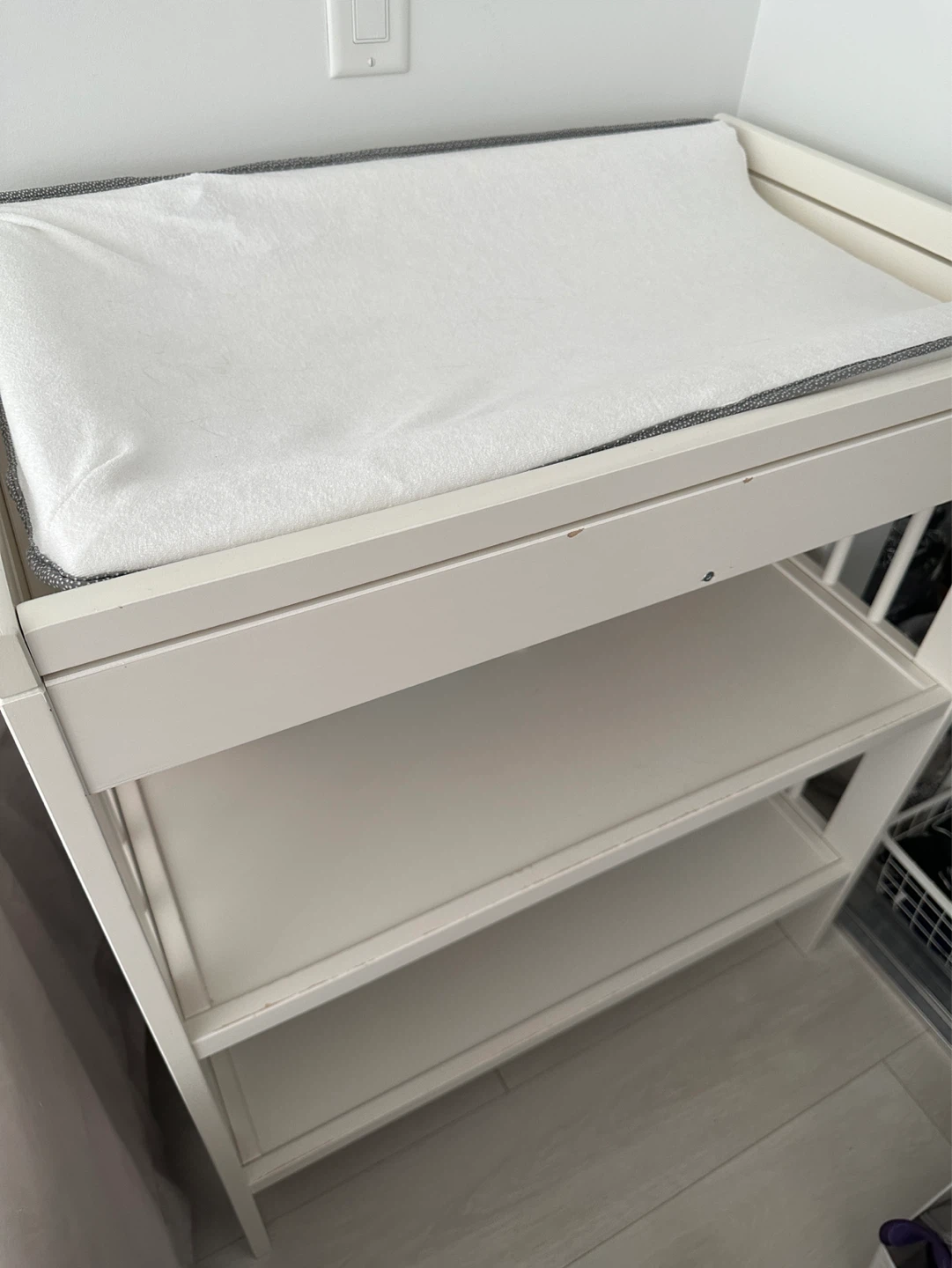IKEA GULLIVER Diaper Changing Table - White