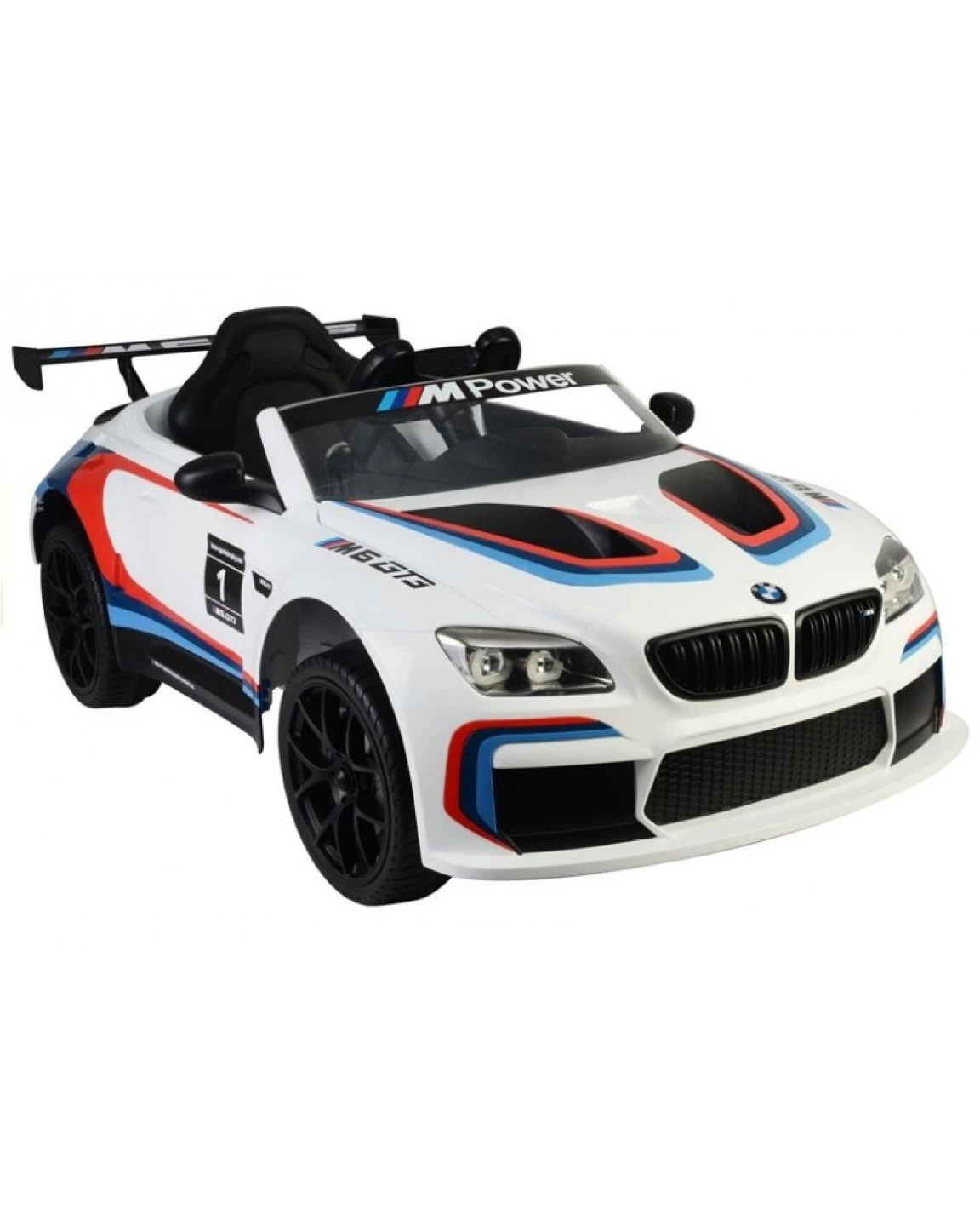Kids Ride On Electric Car BMW M8 GTE White