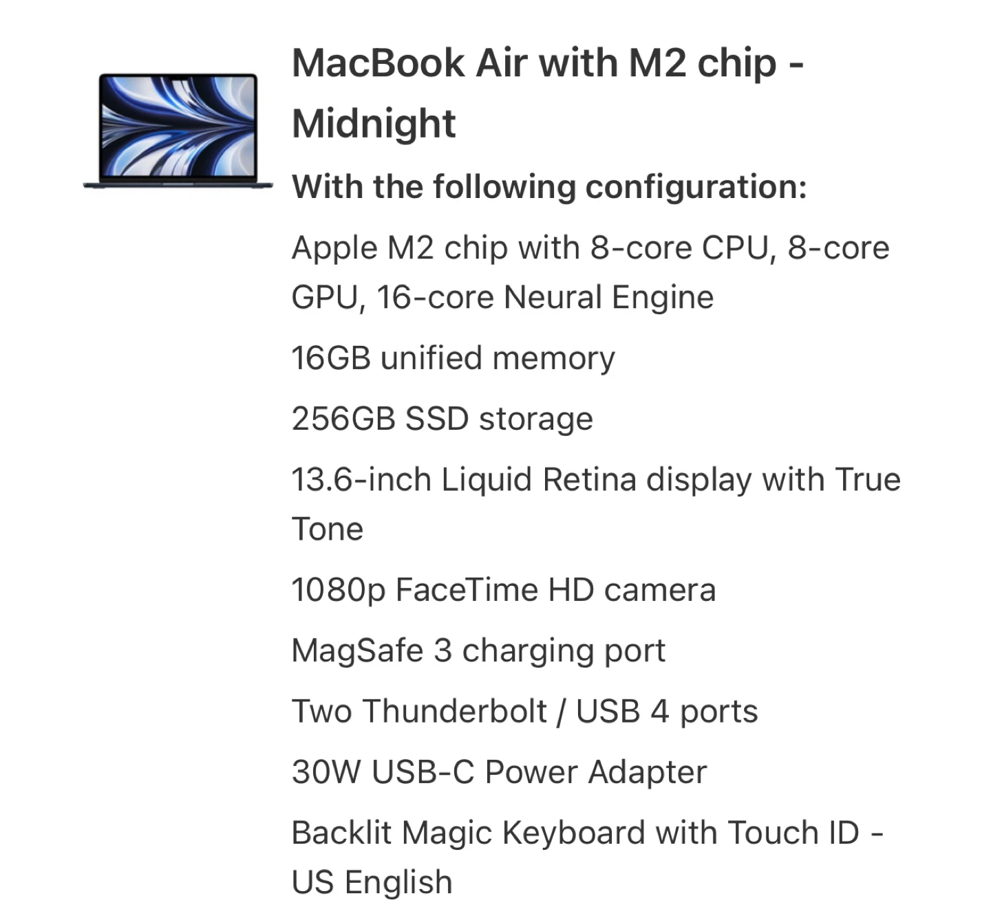 Mac book air