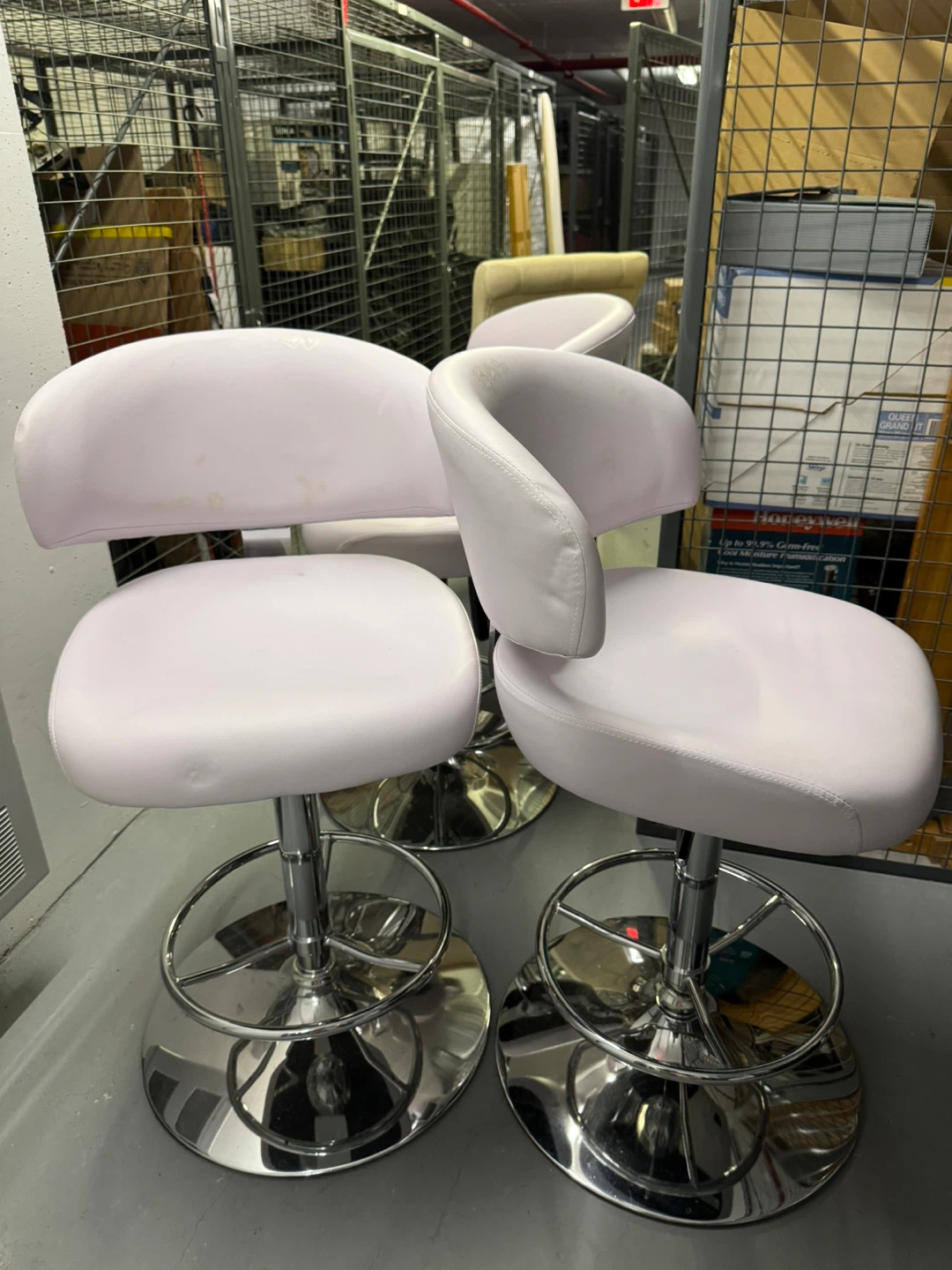 Leather Bar Stools (Set of 3) - photo 2