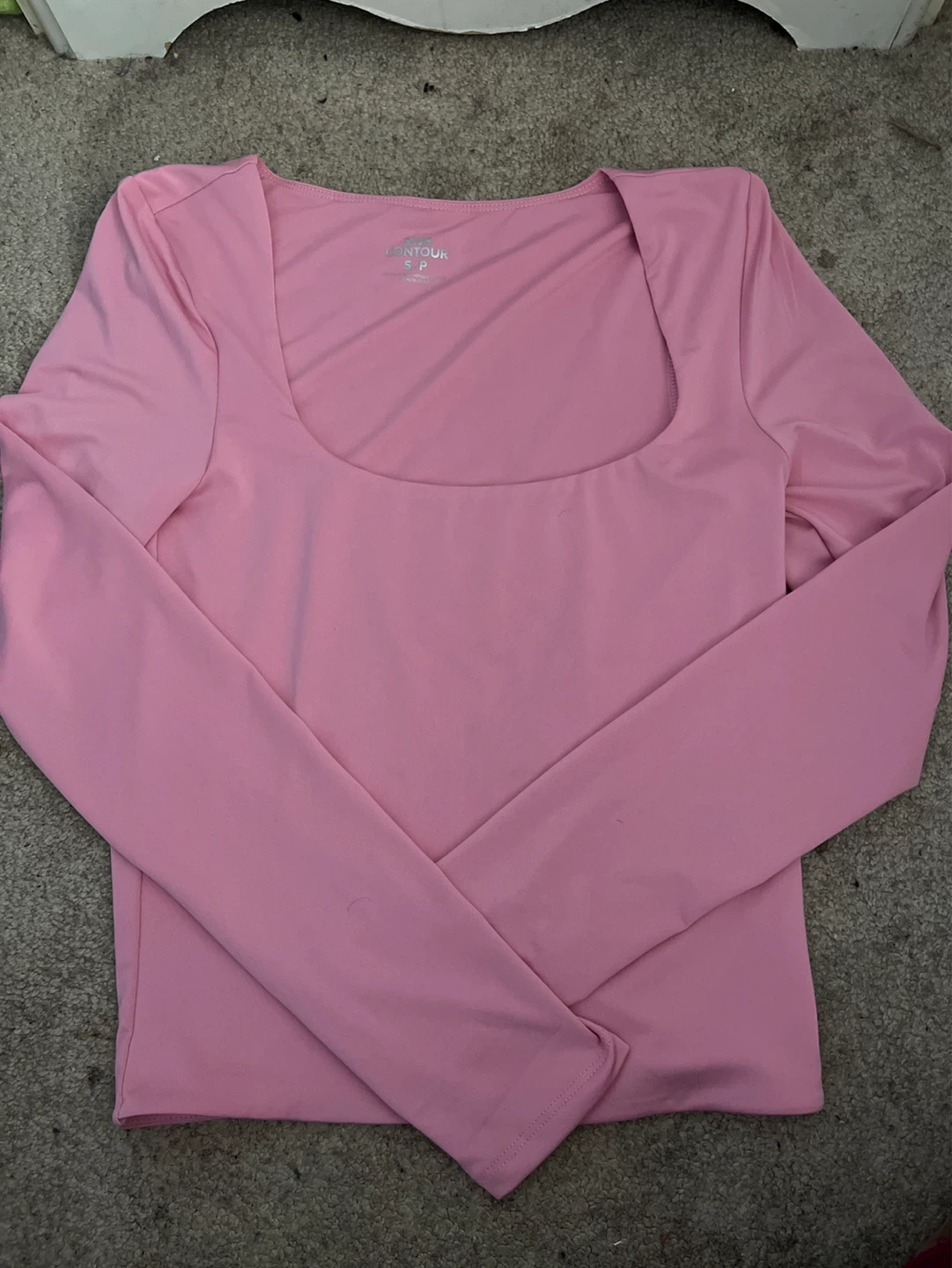 Pink Long Sleeve Top - Size S