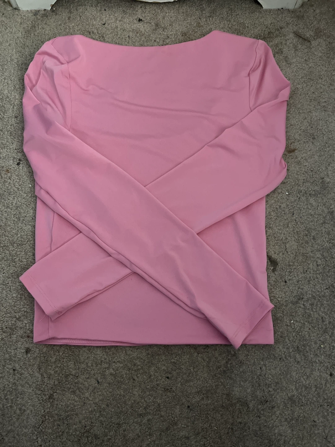 Pink Long Sleeve Top - Size S - photo 2