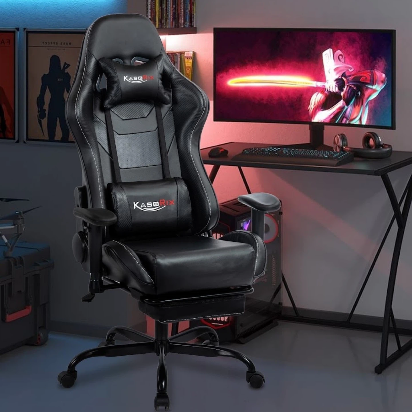 KASORIX Gaming Chair Black