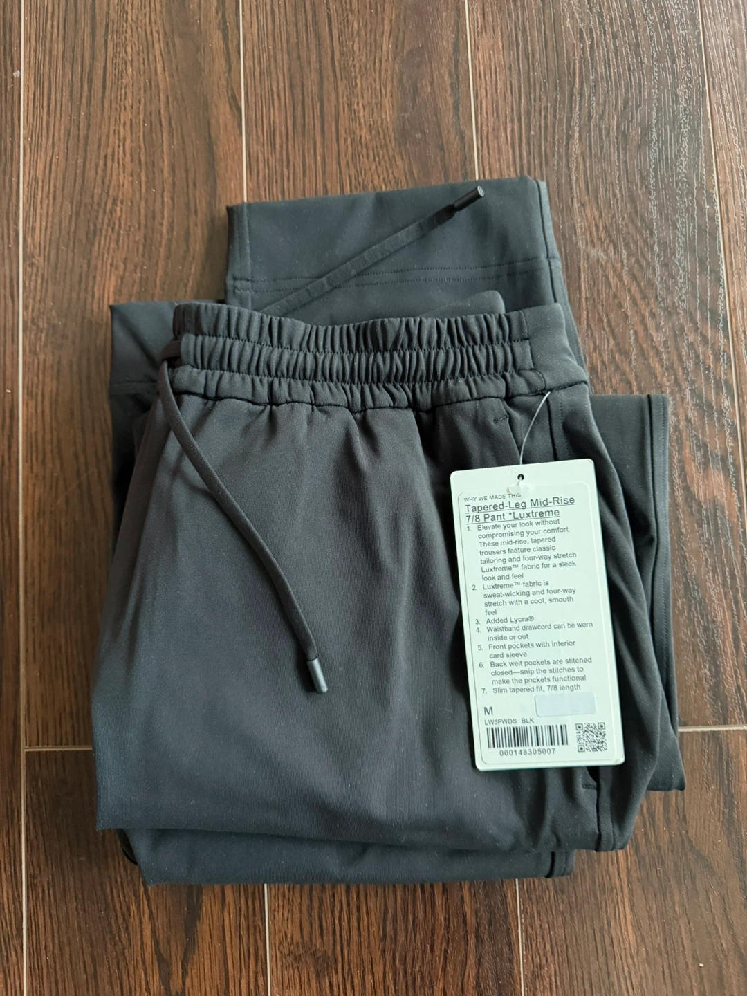 Lululemon tapered-leg mid-rise 7/8pants luxtreme - photo 2