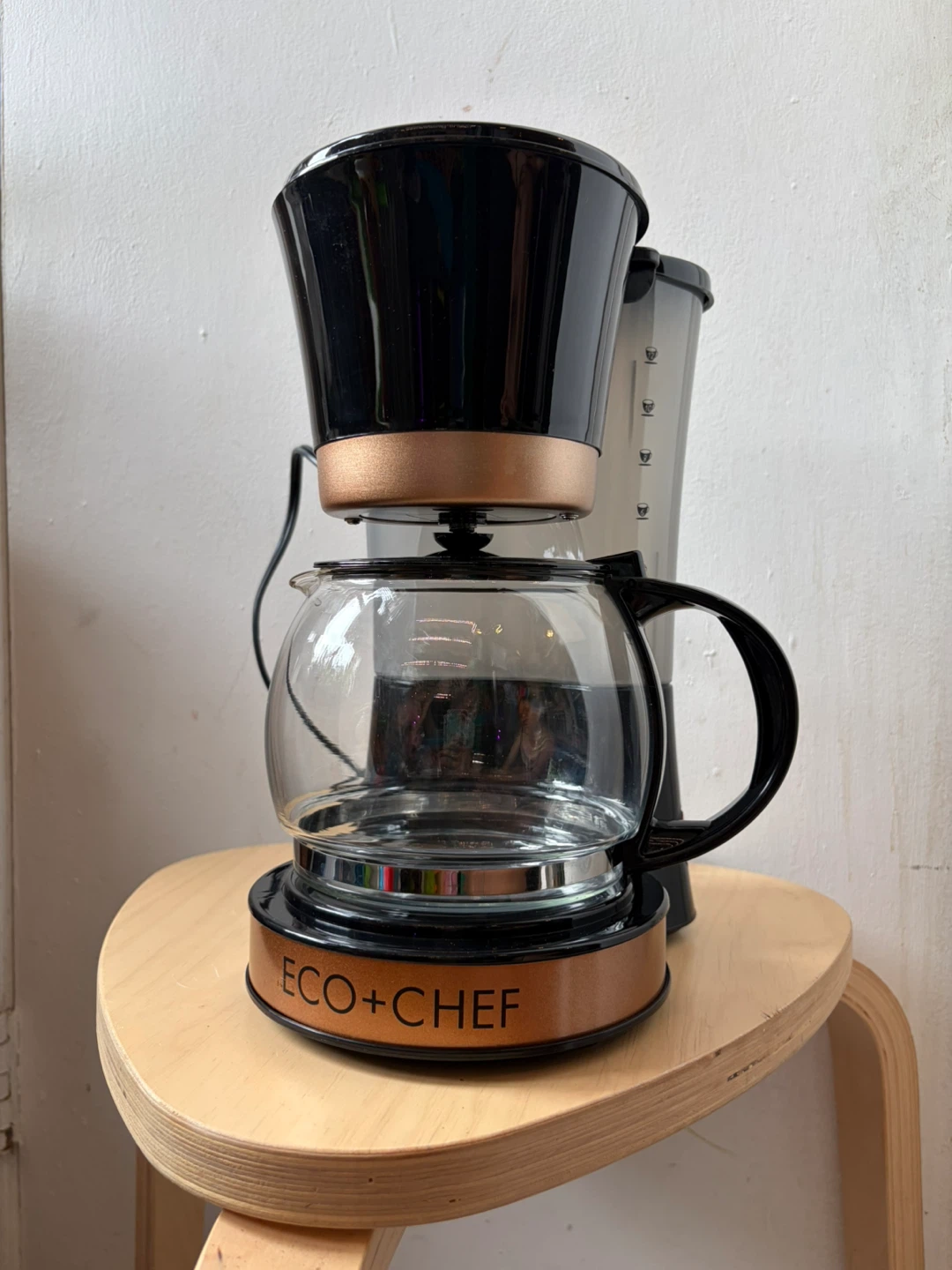 Eco+chef coffee maker 12 cups filter included