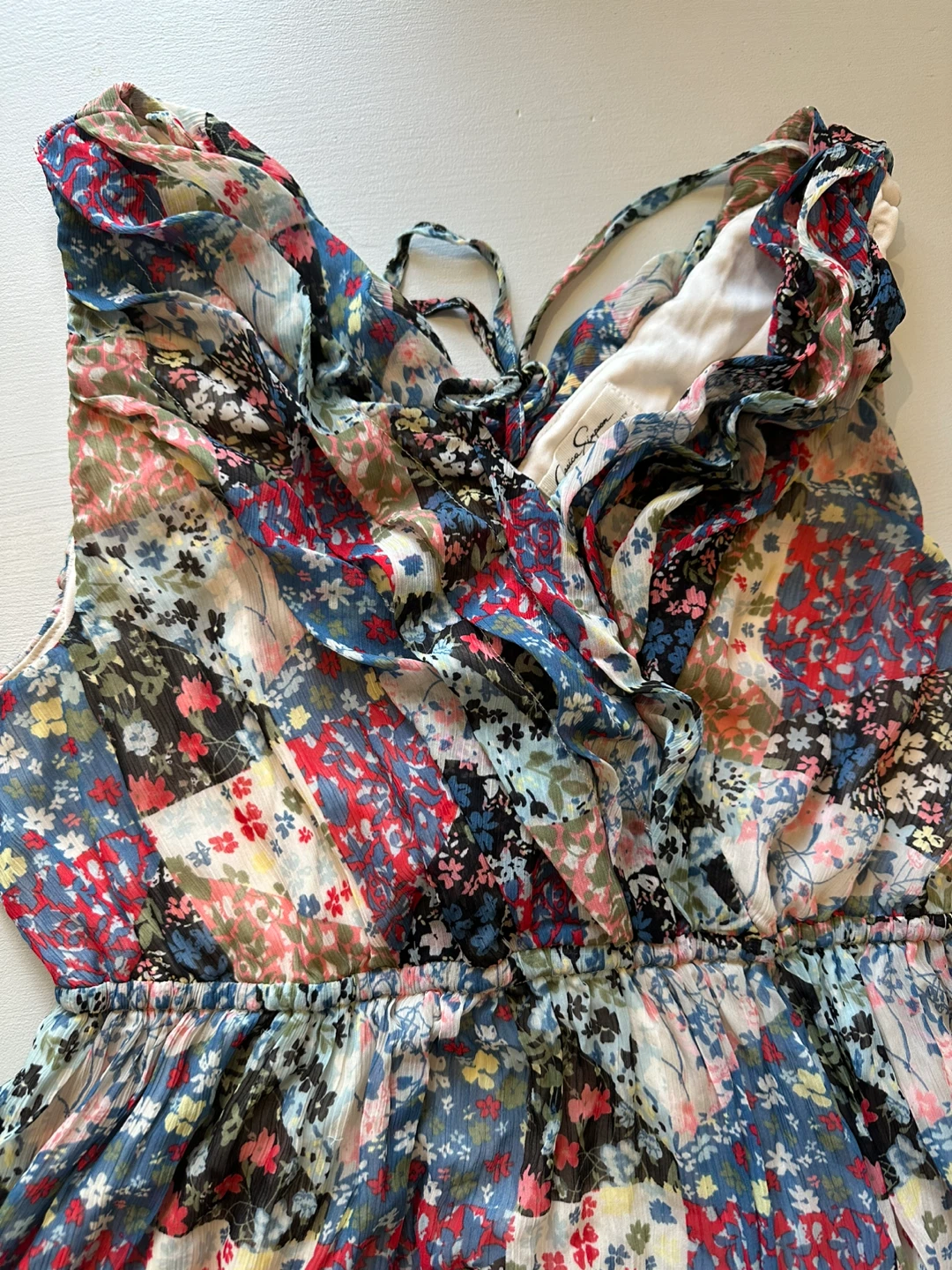 Jessica Simpson Maternity Floral Ruffle Dress - photo 2