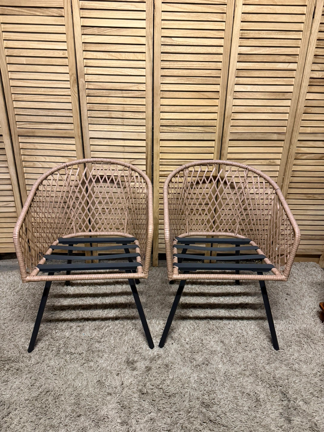 Outdoor wicker chairs - photo 4