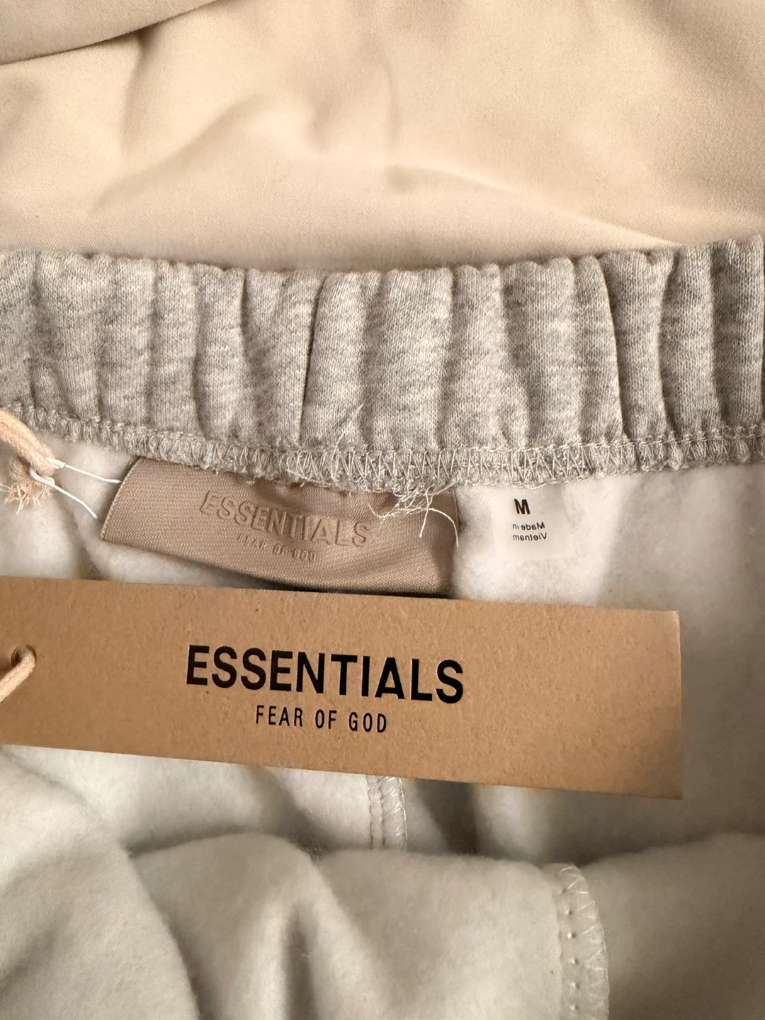 ESSENTIALS Fear of God Grey Sweatpants - Size M - photo 2