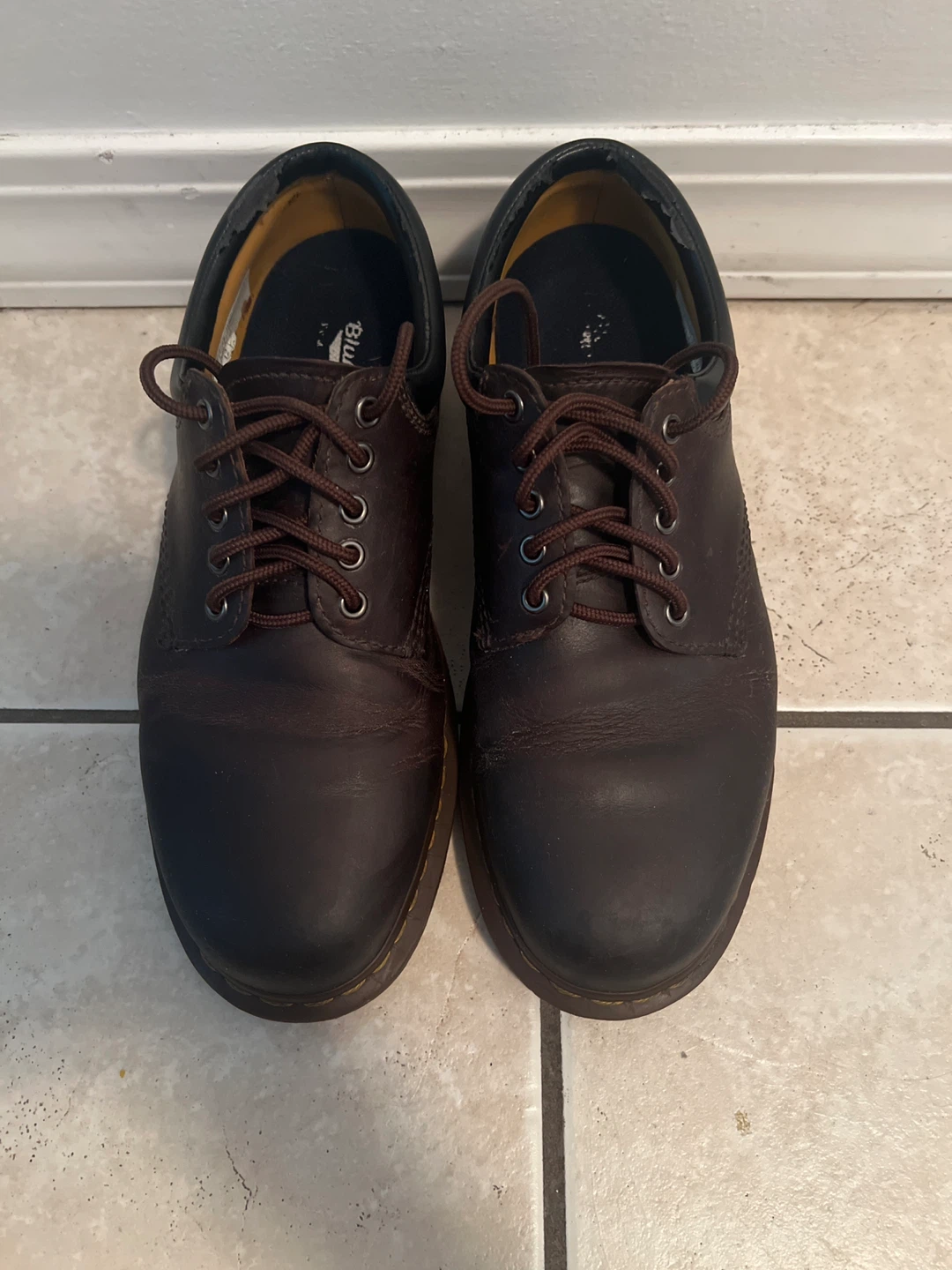 Dr. Martens Brown Leather Crazy Horse Shoes - photo 3