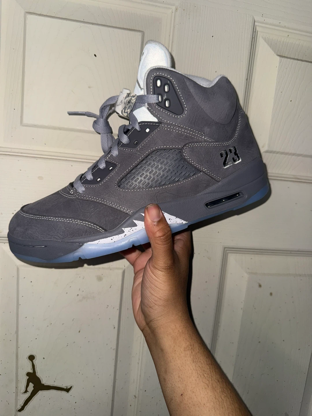 Jordan 5 Wolf Grey Size 10 Og All DS