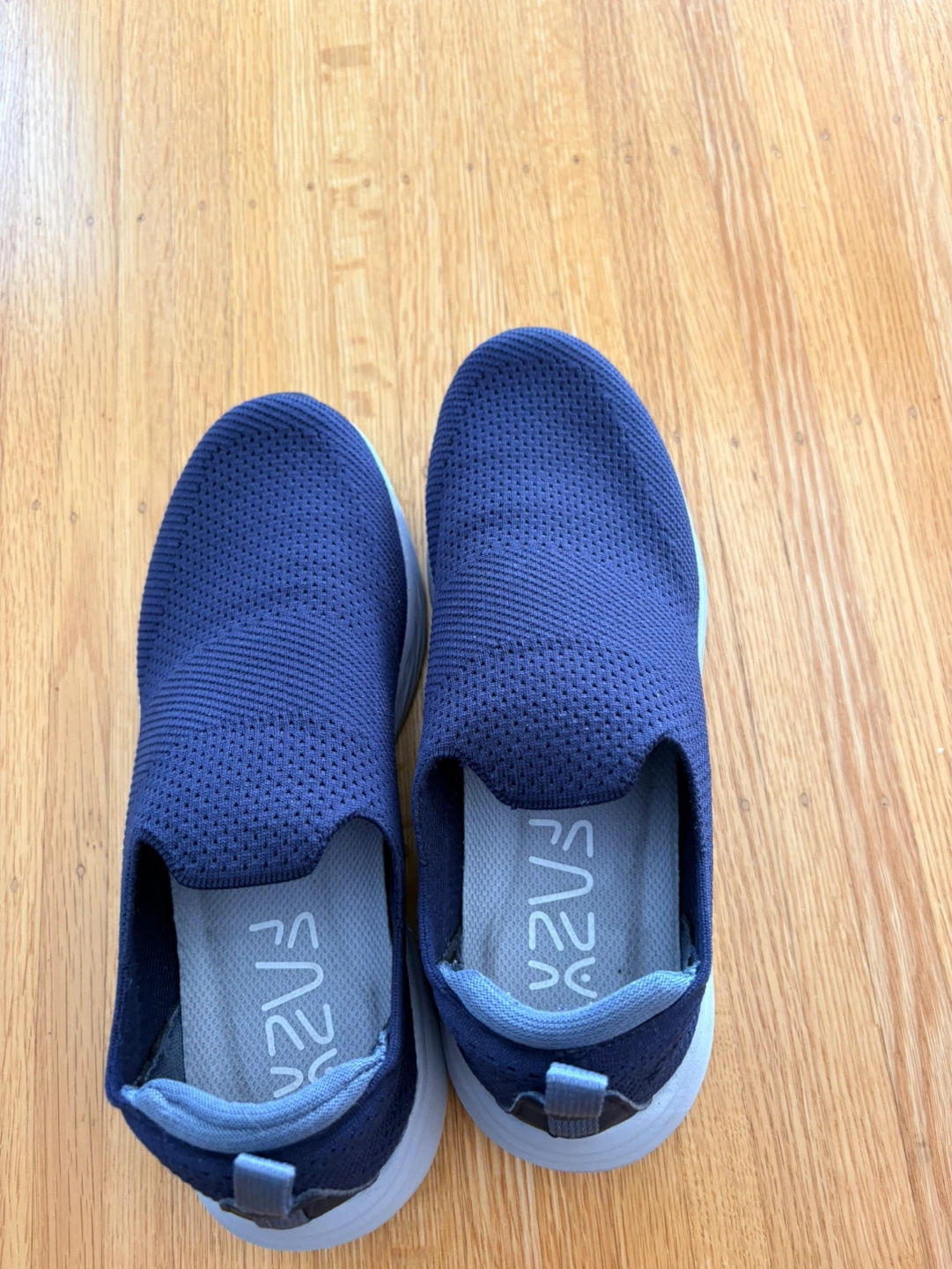 Fazy Slip-On Sneakers - Navy Blue - Women's Size 8