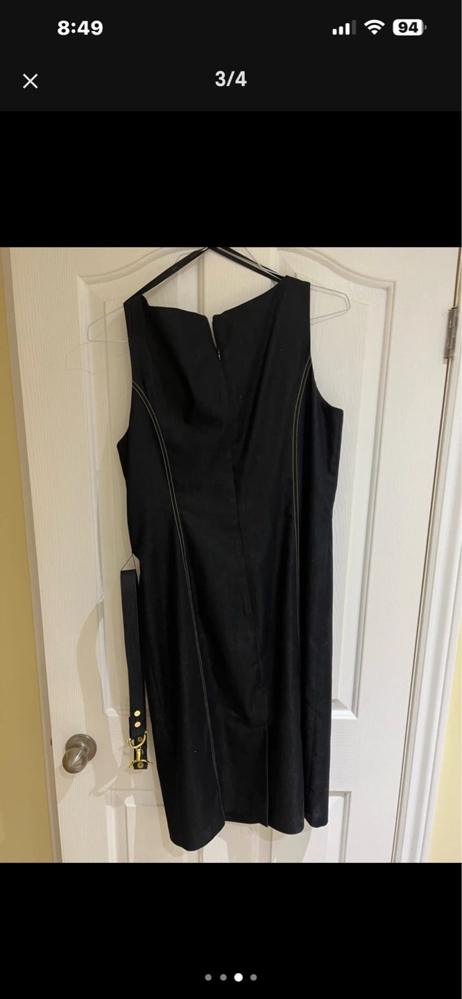Melanie Lyne Black Sleeveless Dress Size 12 - photo 3