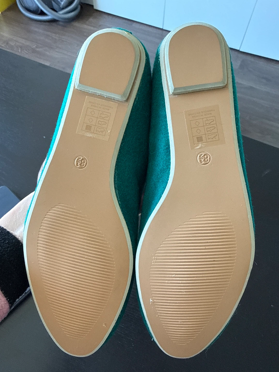 BDG Teal Ballet Flats Size 8.5 - photo 2