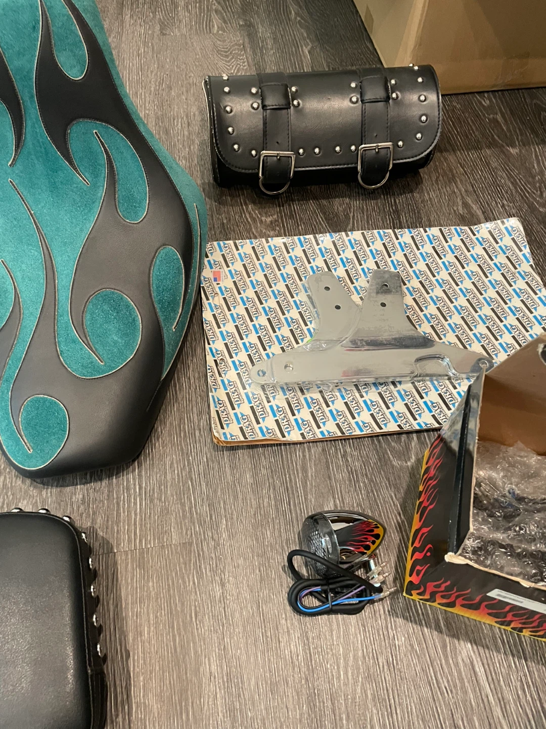 Motorcycle Custom Parts Lot
