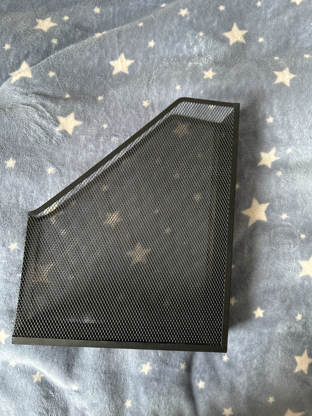 Black Mesh Magazine File Holder