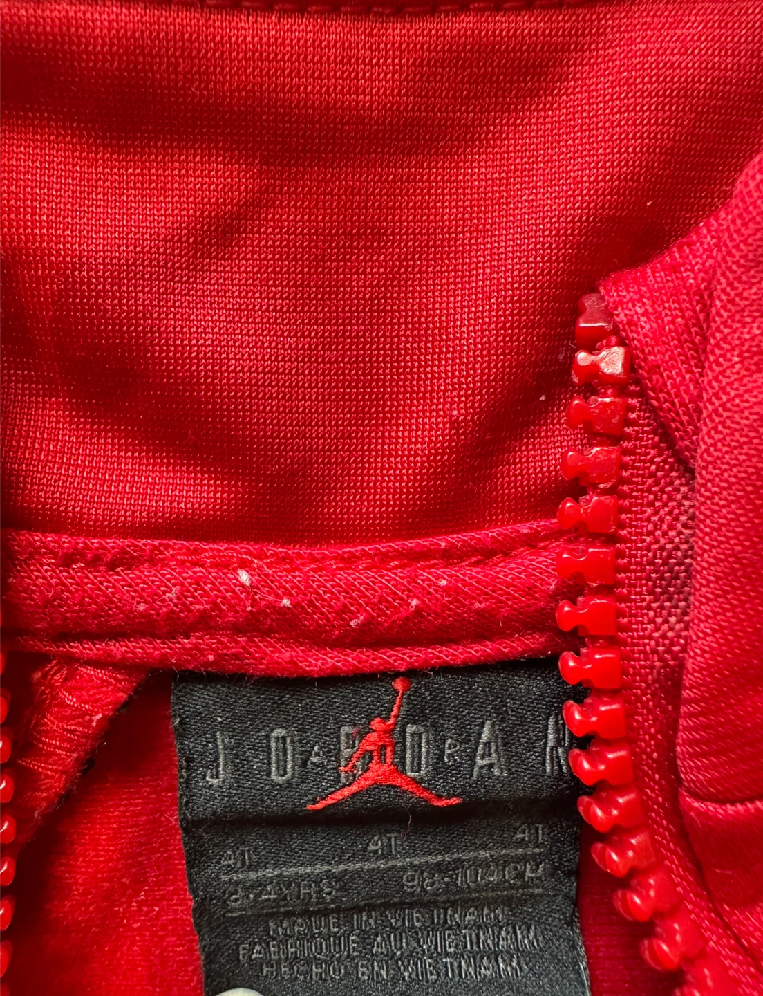 Jordan Track Jacket Red - photo 2