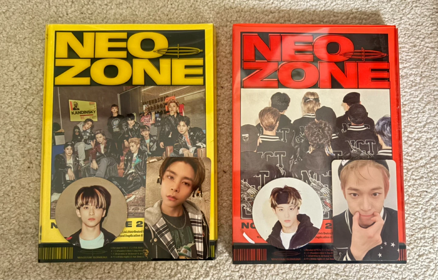 NCT 127 Neo Zone Album (T Ver. & N Ver.)