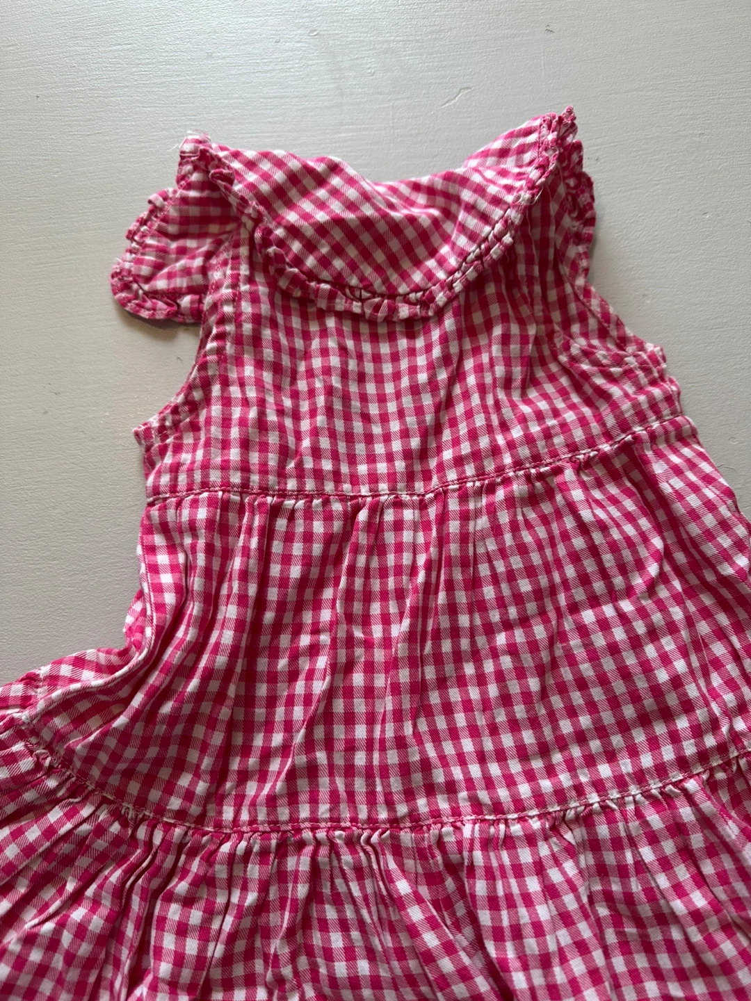 Minnie Minors Pink Gingham Dress - photo 3