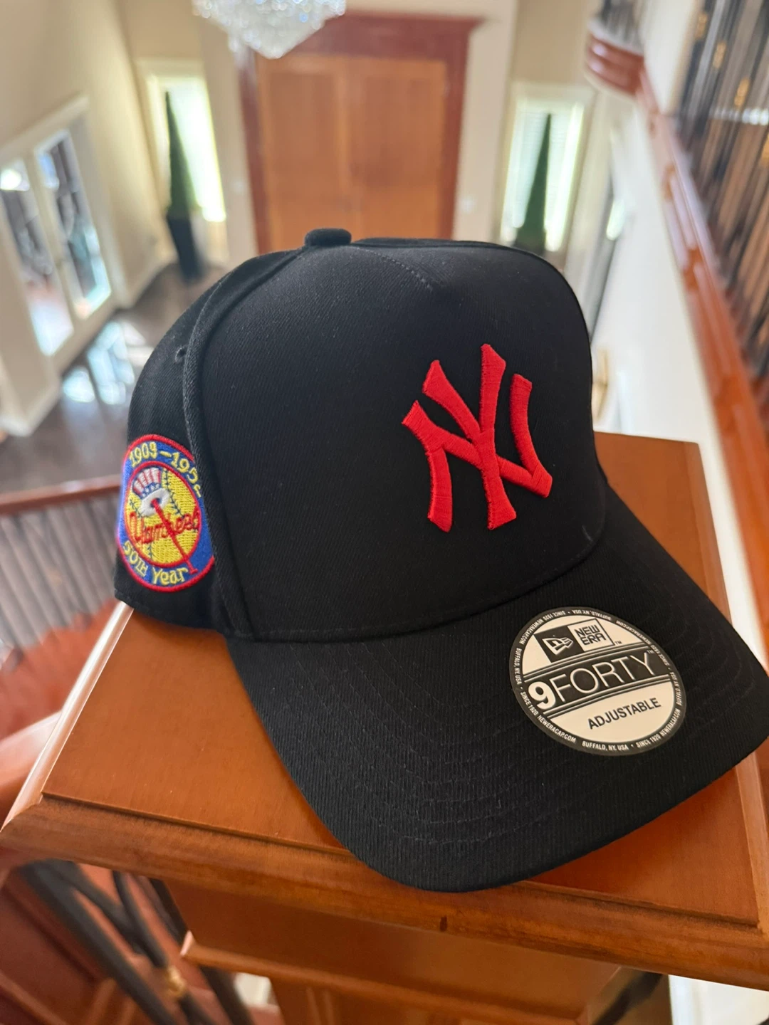 9FORTY New York Yankees Baseball Cap black/red