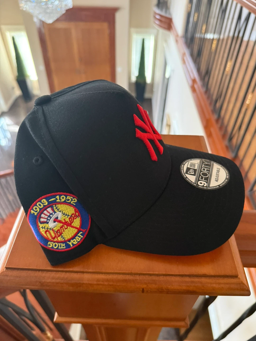 9FORTY New York Yankees Baseball Cap black/red - photo 2