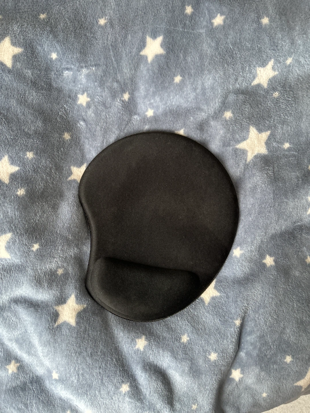 Black Ergonomic Mouse Pad with Wrist Support