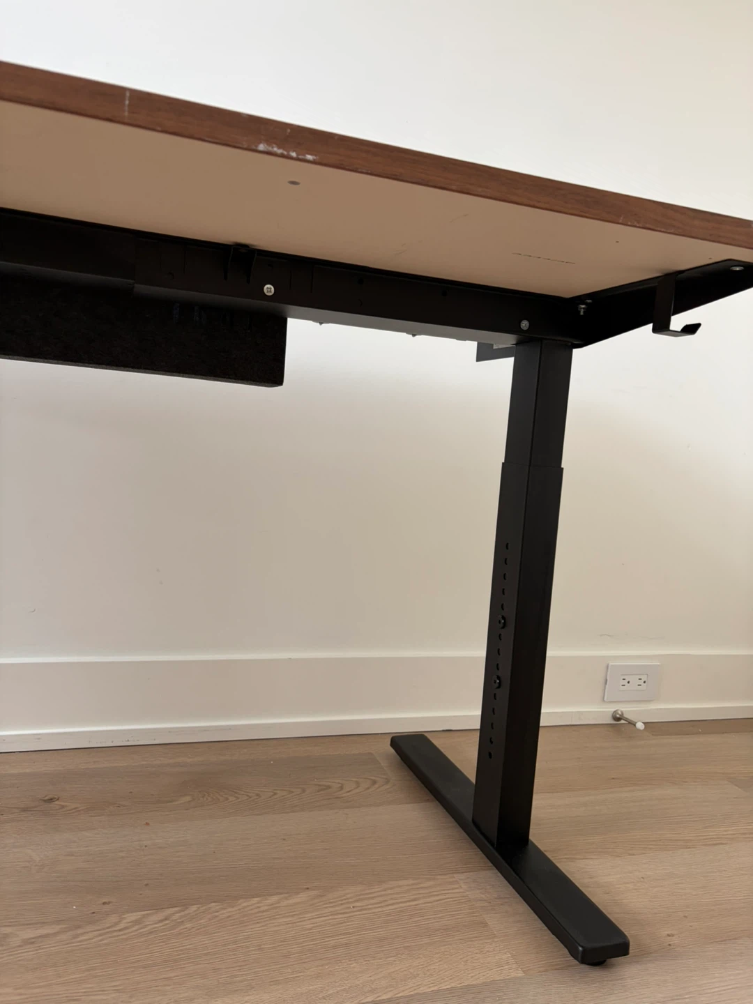 Standing Desk - Walnut Top, Black Frame - photo 4