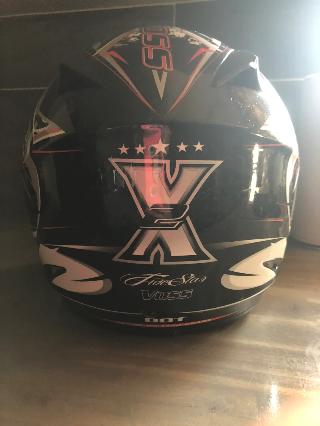 DOT = VOSS X-2 Motorcycle Helmet XL - photo 3