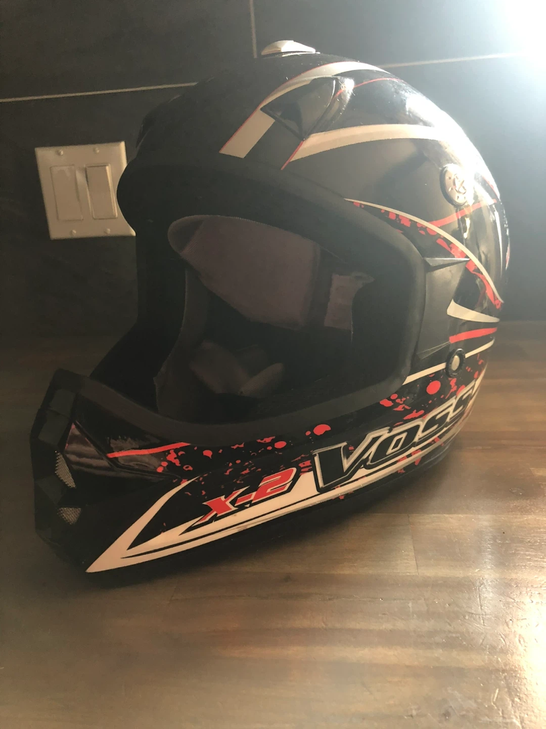 DOT = VOSS X-2 Motorcycle Helmet XL