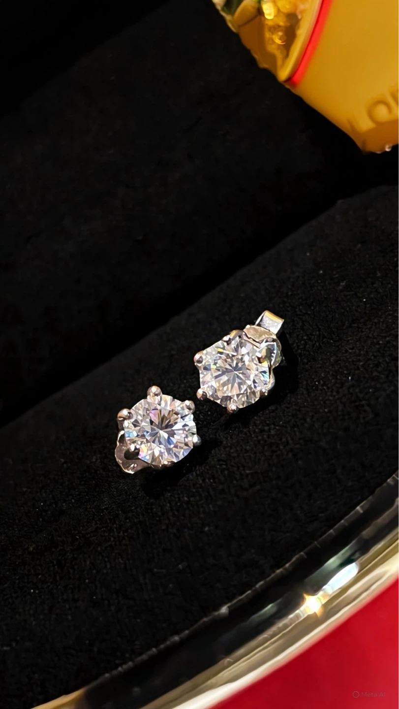 Diamond Stud Earrings - photo 2