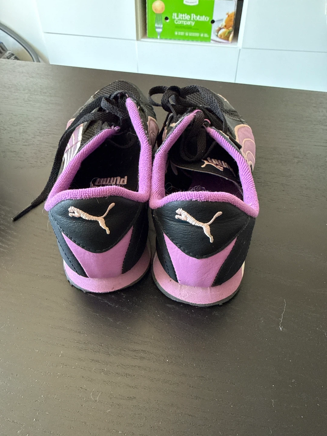Puma Running Shoes - Black and Purple 7.5 - photo 4