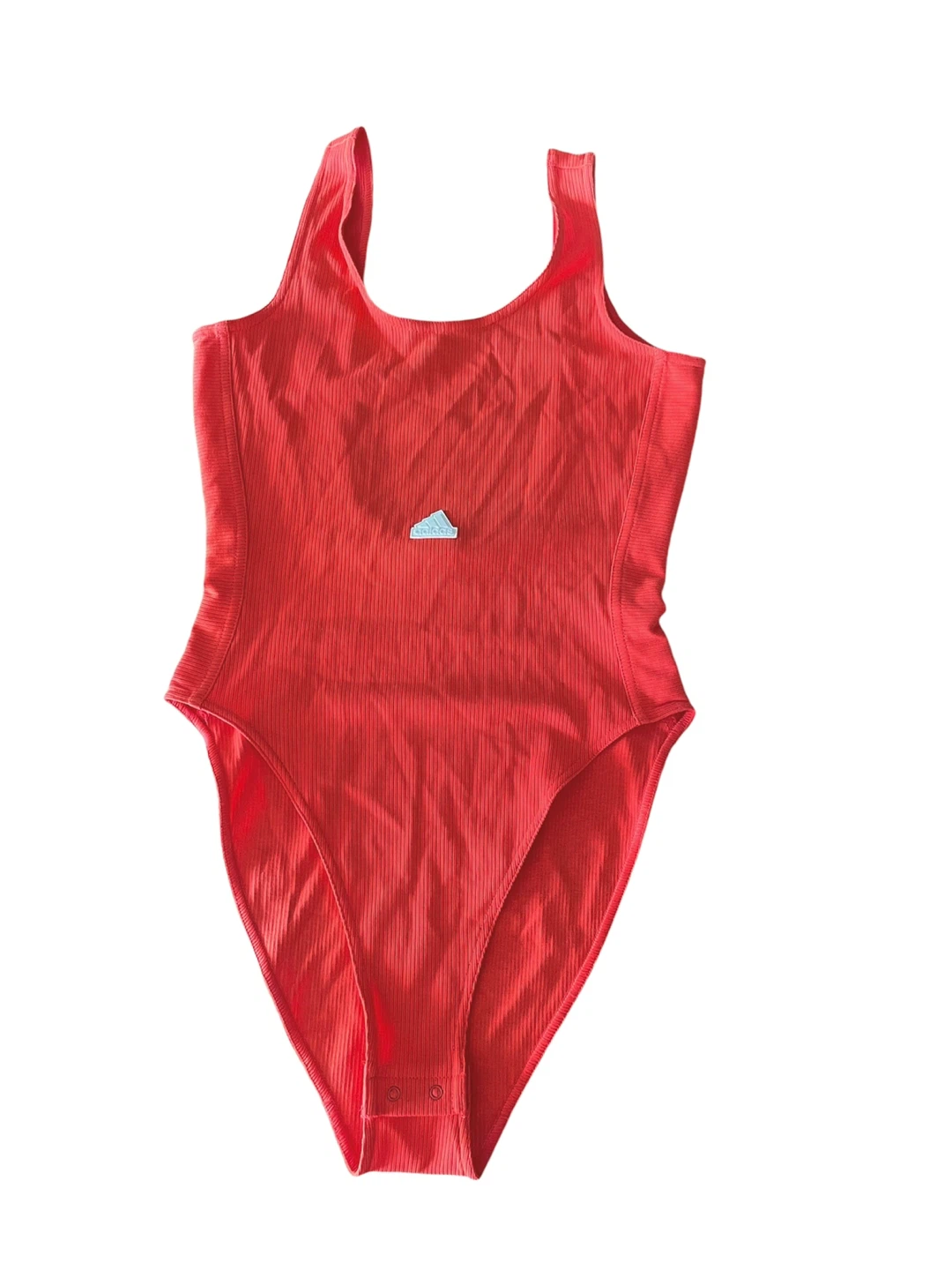 Adidas Women's New Rib Bodysuit - Red - photo 5