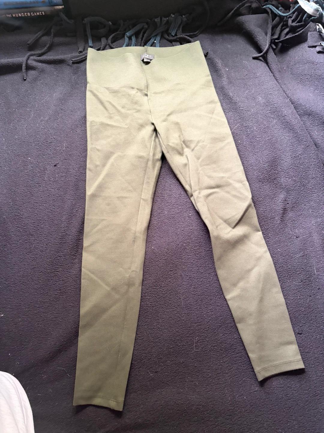 LOFT Petites XXSP Olive Green Pants