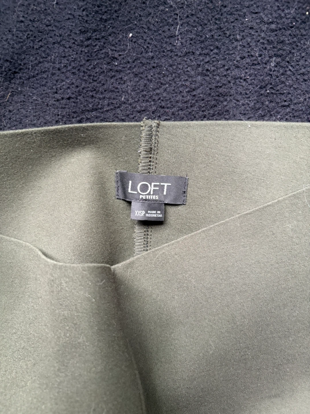 LOFT Petites XXSP Olive Green Pants - photo 3