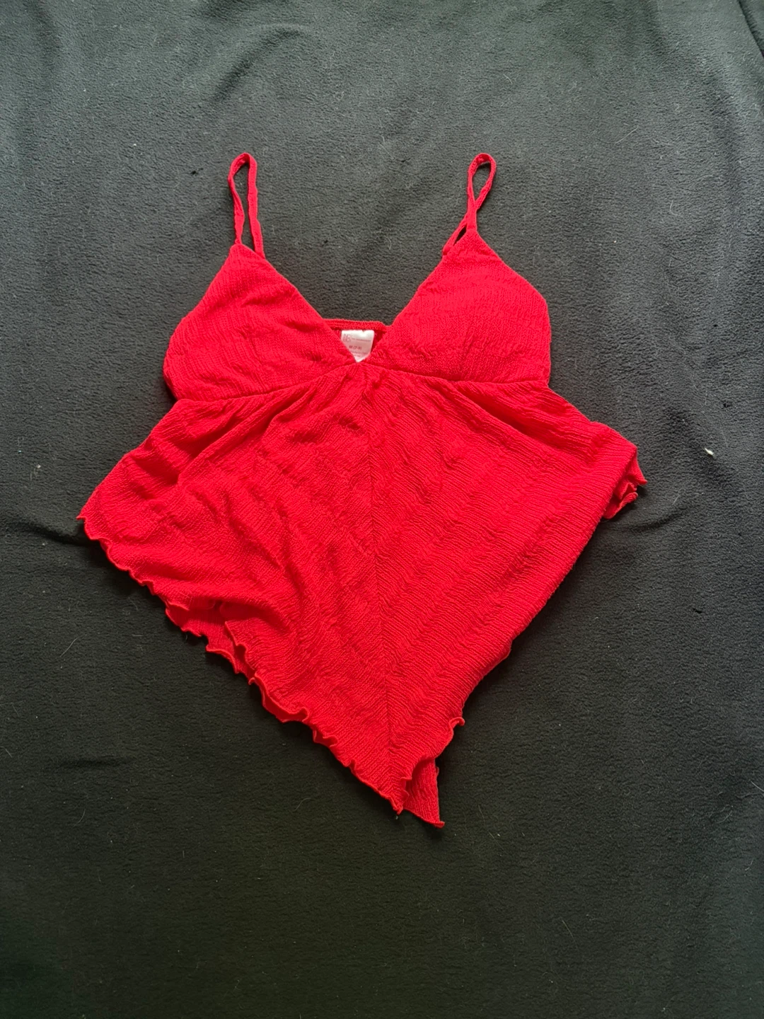 No Boundaries Red Camisole Top M (7-9)