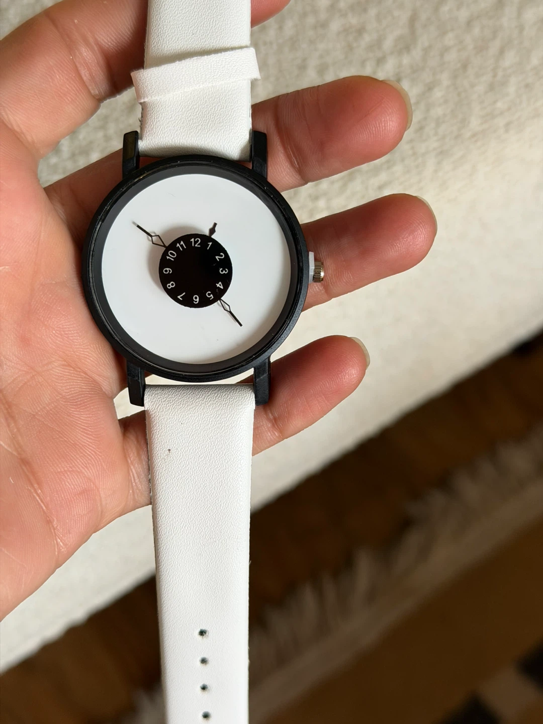 White Minimalist Watch - photo 2