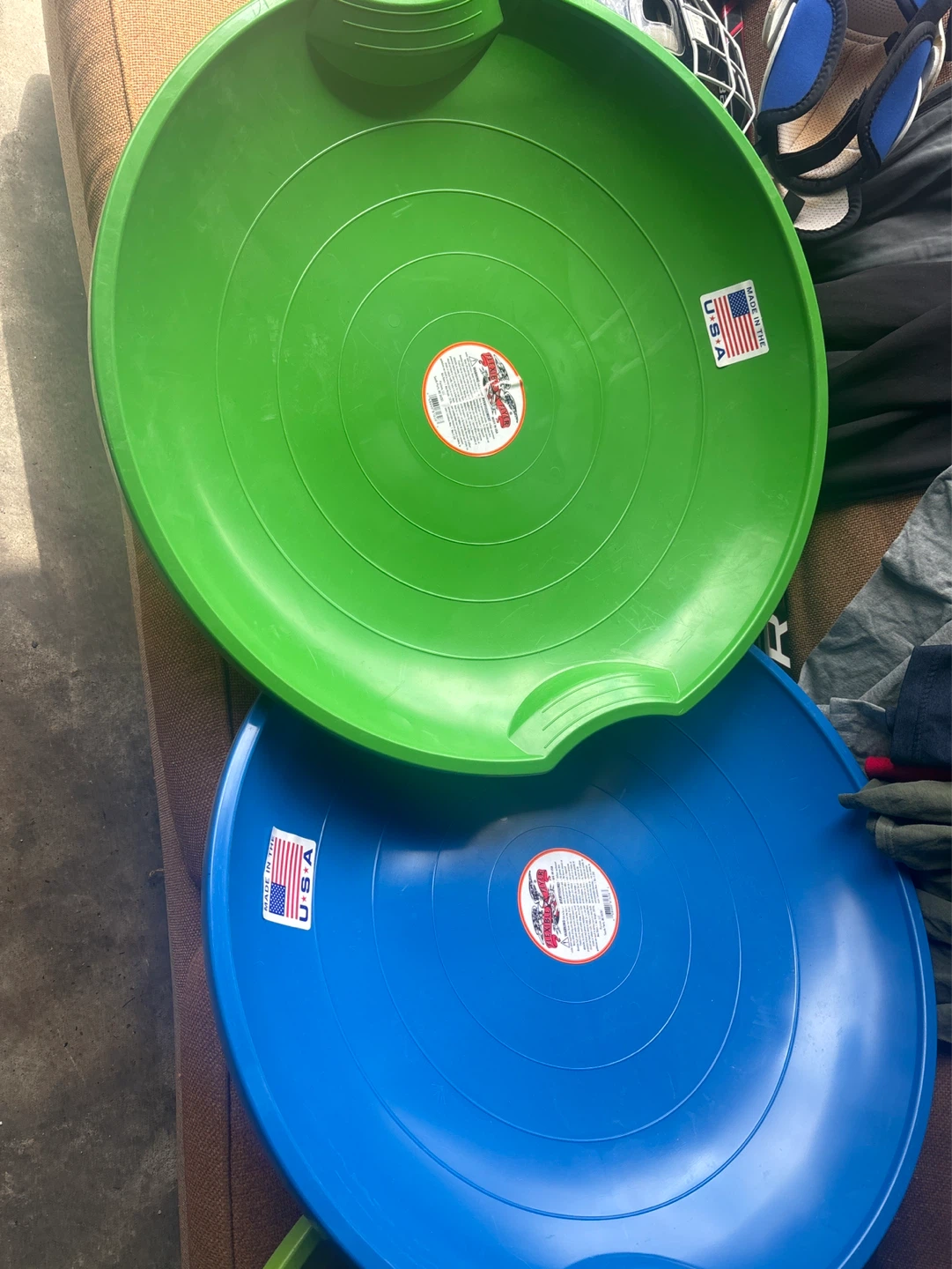 4 flexible flyer sleds like new best offer