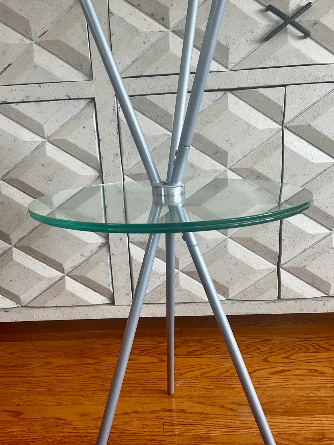 Glass Top Accent Side Table - photo 3