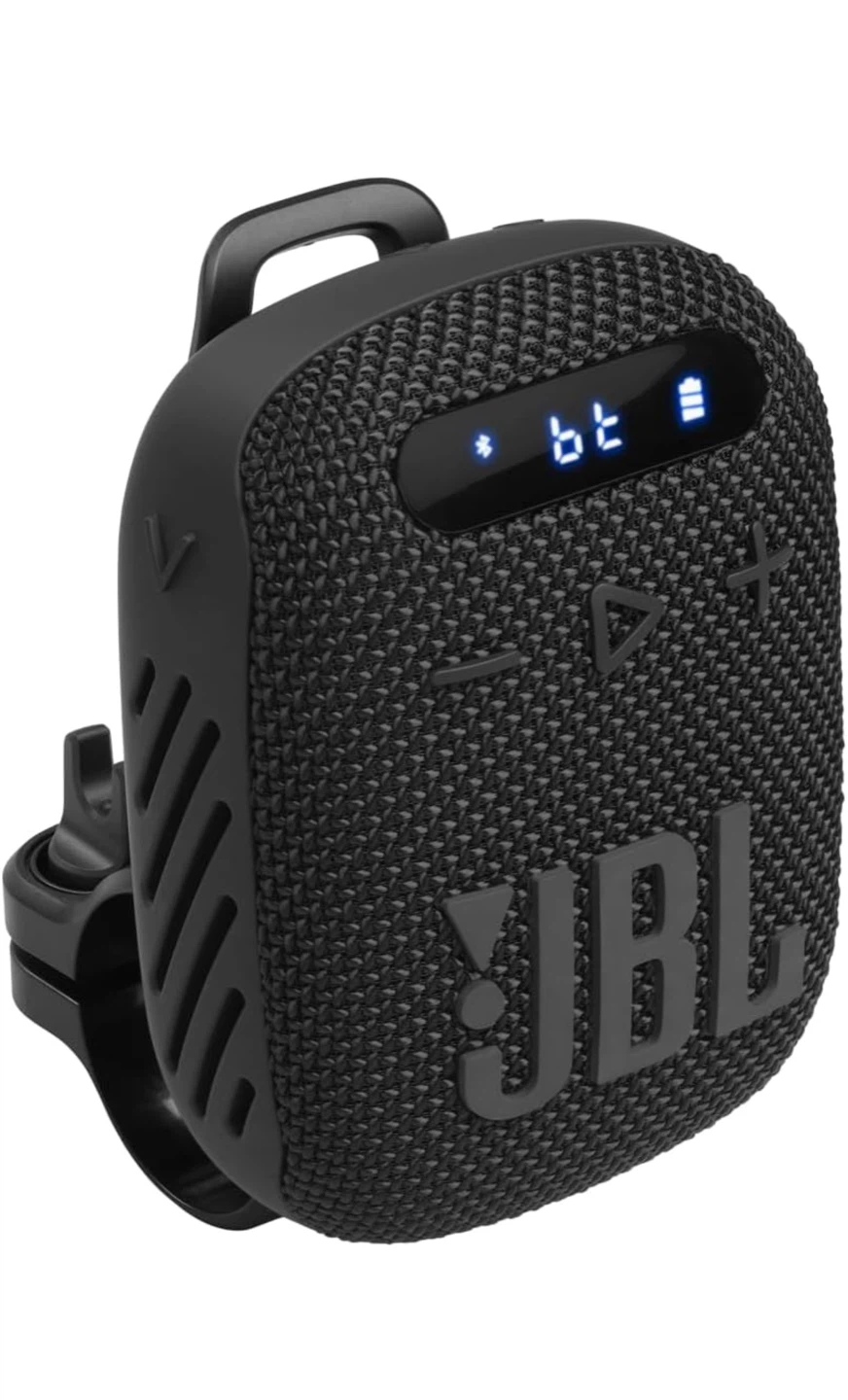 JBL Clip 4 Portable Waterproof Bluetooth Speaker Mount Bundle