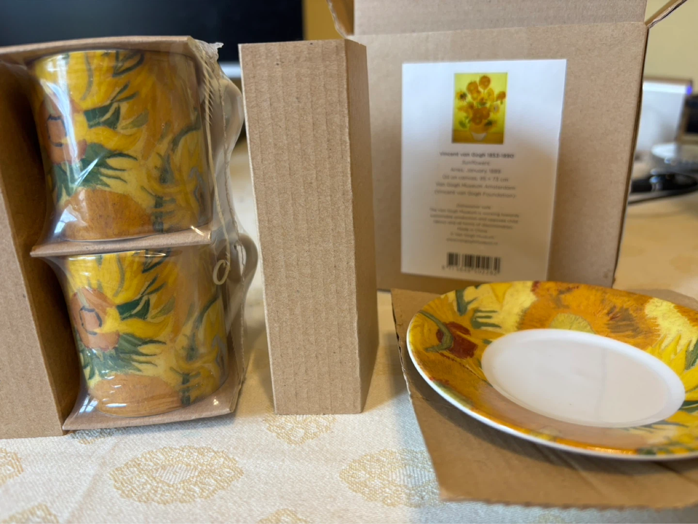 Van Gogh Museum Espresso Set - Two Cups & Saucers - photo 3