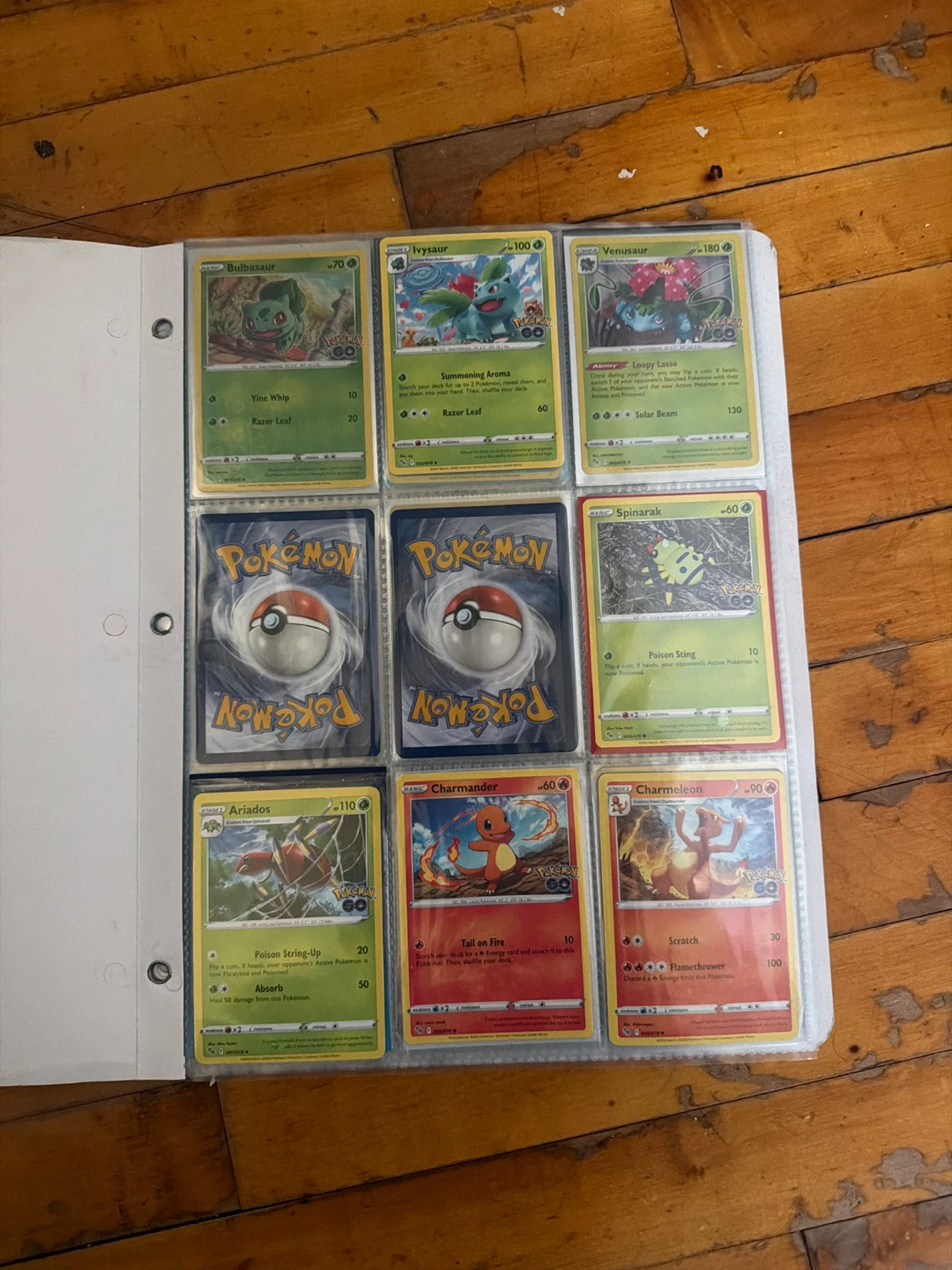 Pokémon Trading Cards in Binder - photo 2