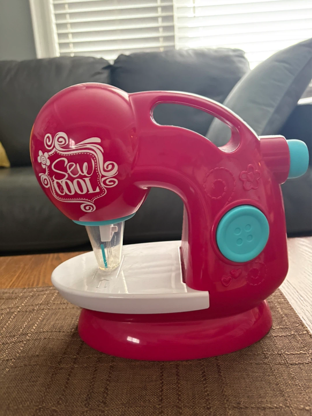 Sew Cool Pink Toy Sewing Machine