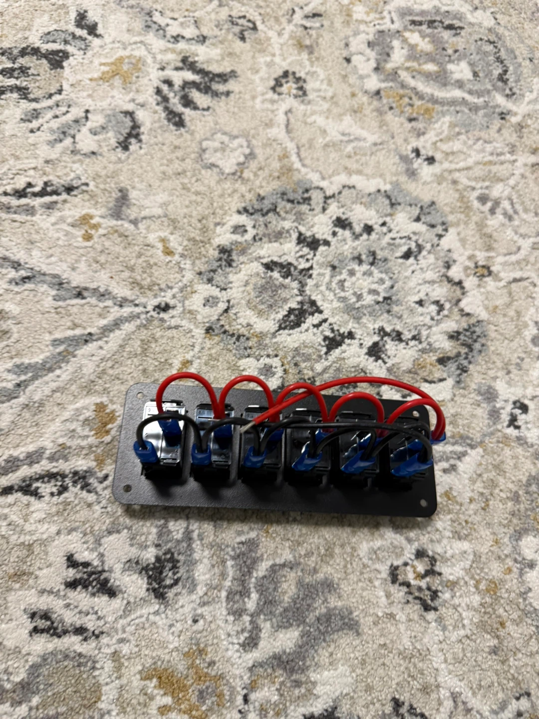 6-Gang Rocker Switch Panel with Wiring - photo 5