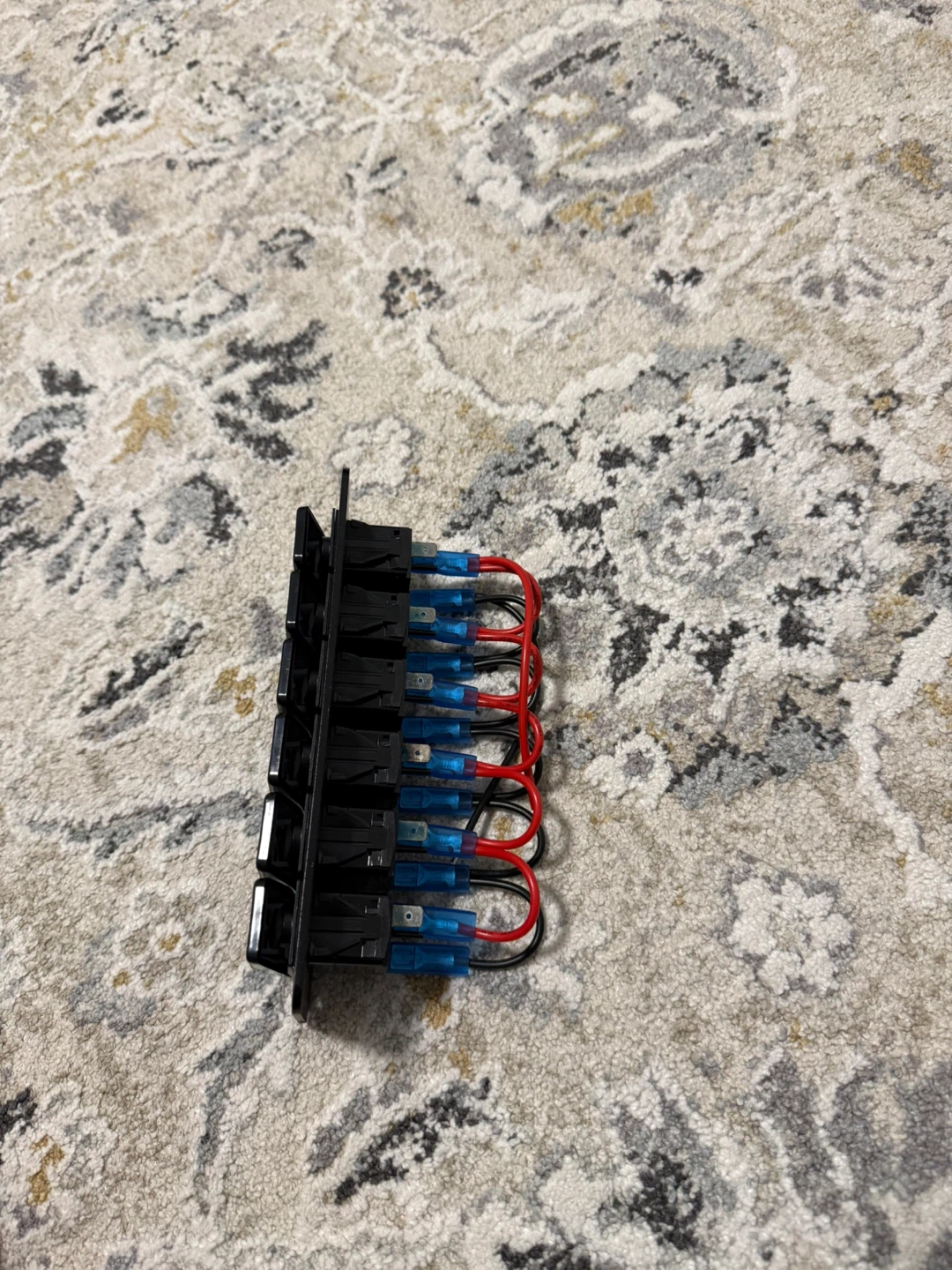 6-Gang Rocker Switch Panel with Wiring - photo 2