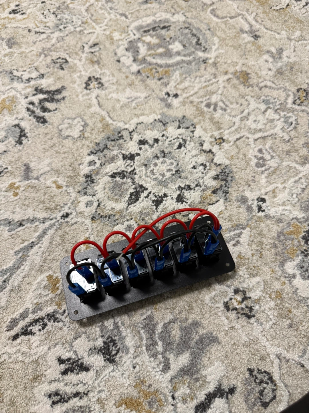 6-Gang Rocker Switch Panel with Wiring - photo 4