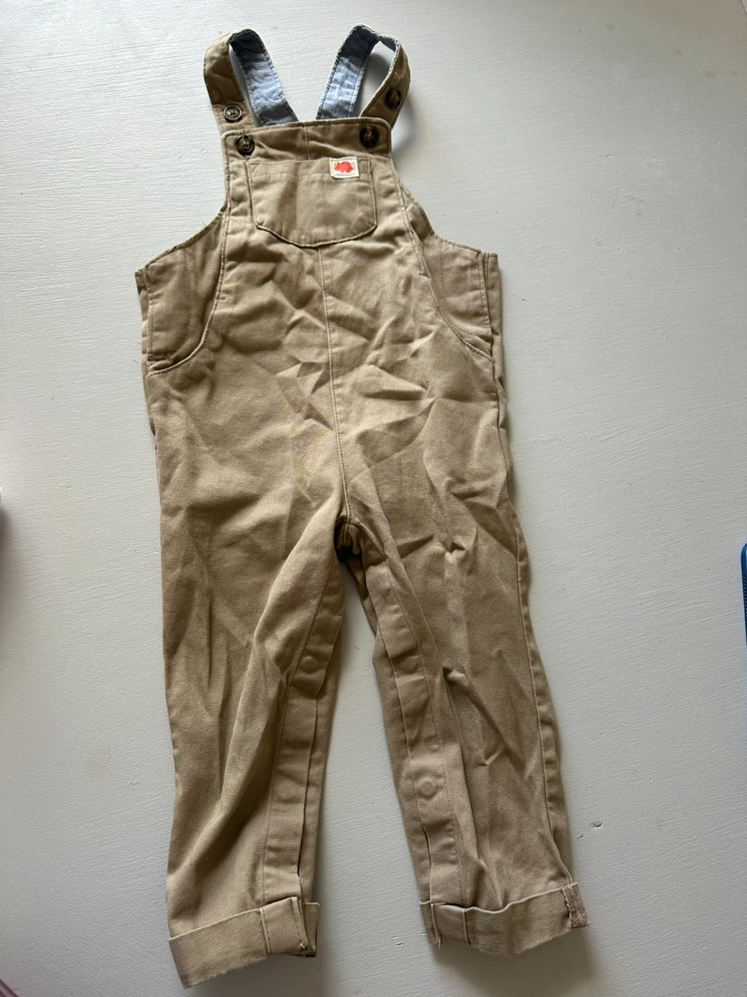 Carter's Khaki Overalls - 18 Months
