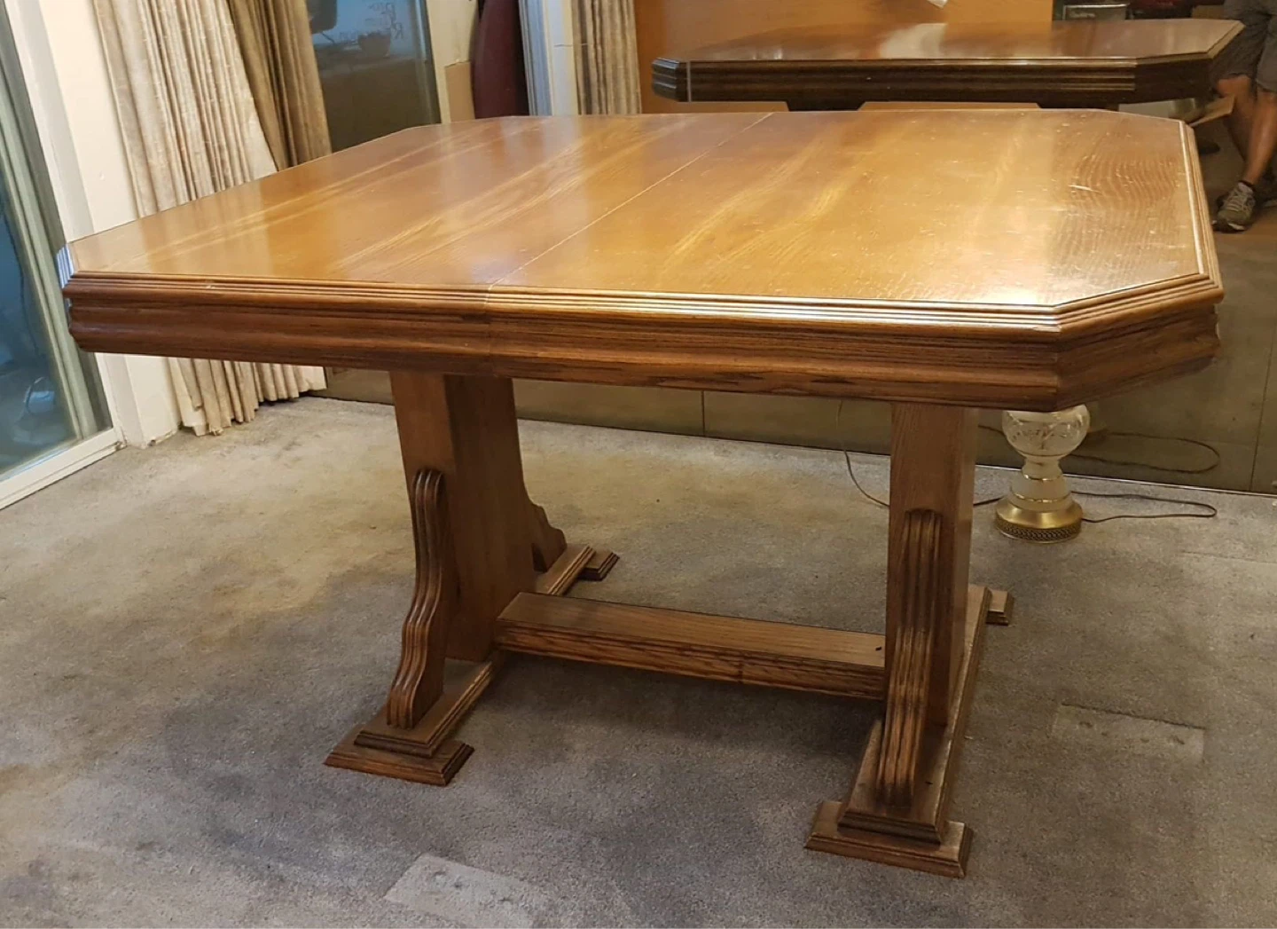 Solid Oak Extendable Dining Table ( Viewing 29 th & Rupert) - photo 3